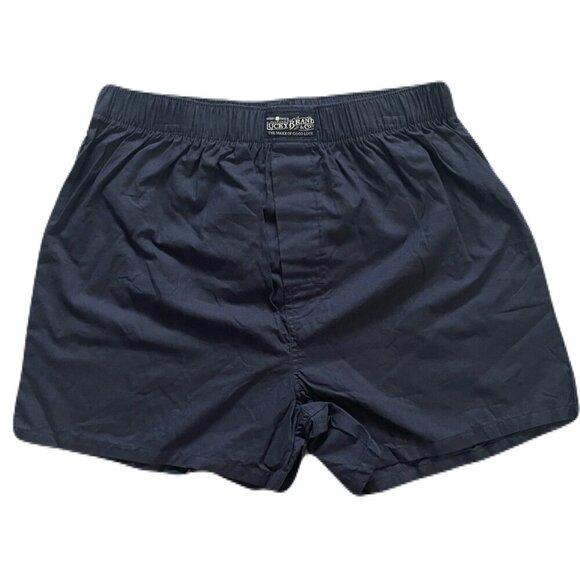 Lucky Brand Boxer Shorts Mens Medium 100% cotton classic underwear - Picture 1 of 5